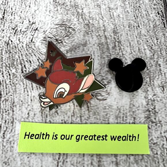 Disney Pin - Hidden Mickey - 2012 Bambi Star - Picture 1 of 8